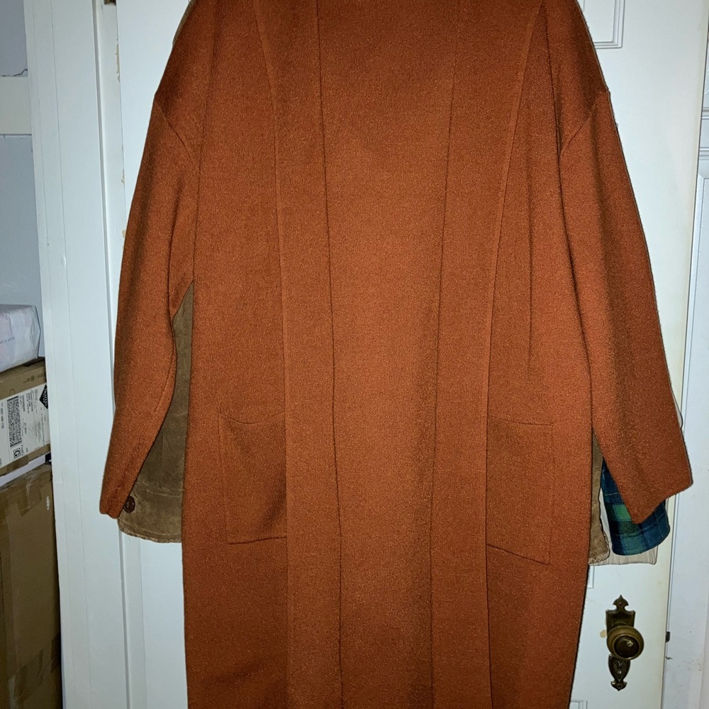Women's Orange Coat